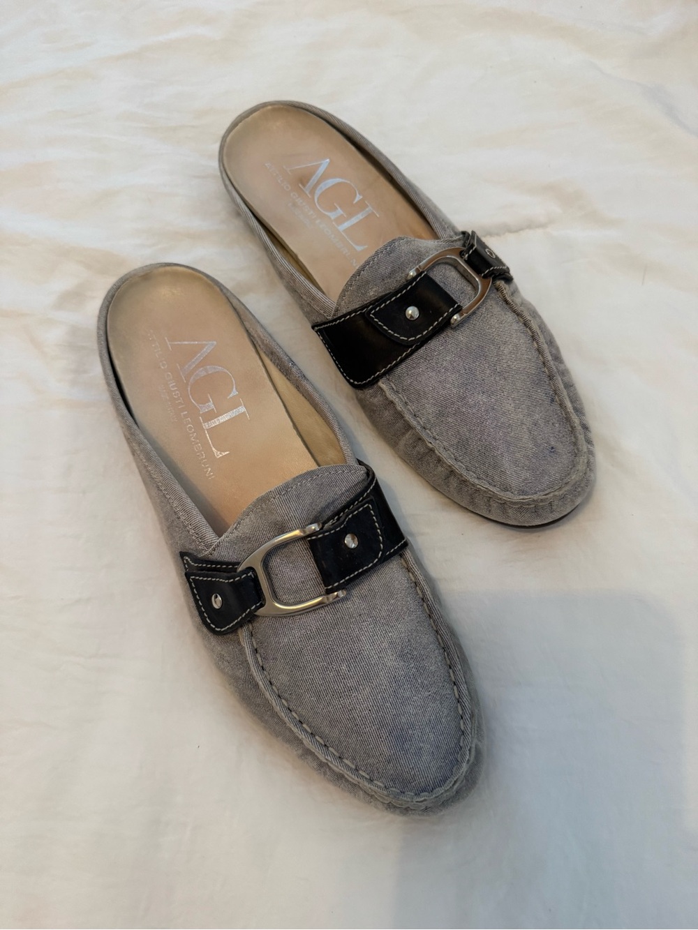 AGL Women's Maya denim loafers